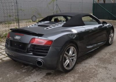 audi R8 komt binnen jonker huissen. 2