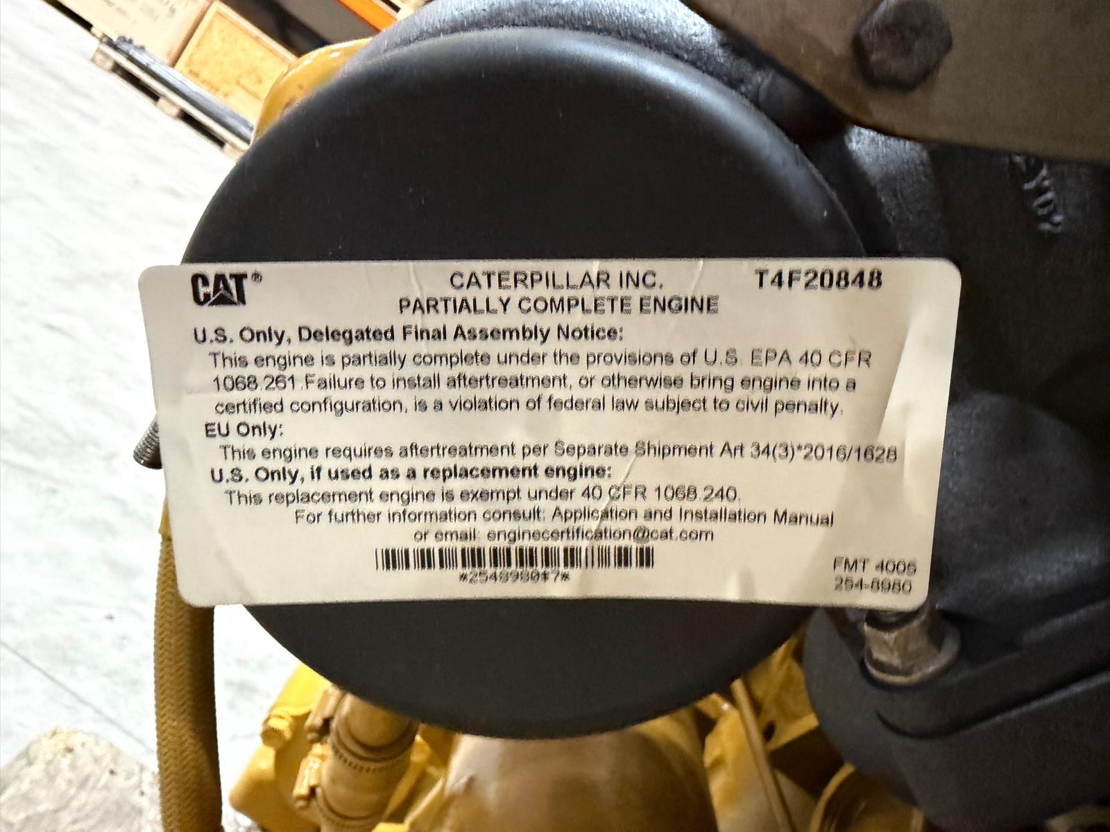 Industriemotor CAT C13 T4F C13 - Foto 8