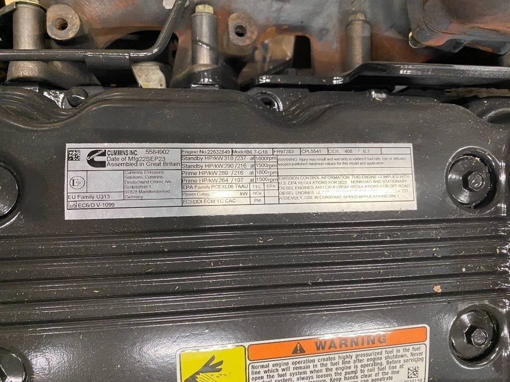 Industriemotor Cummins B 6.7 - Foto 6